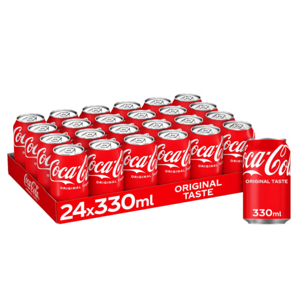 Coca Cola Cans 330ml x 24 EU